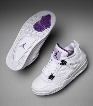 Air Jordan 4 Retro Metallic Purple