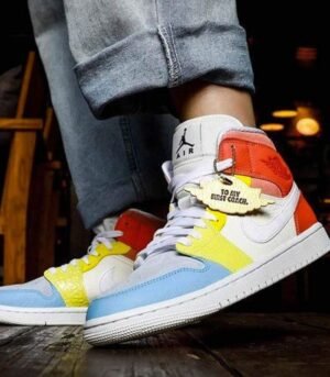 Air Jordan 1 Mid To My First Coach Womens