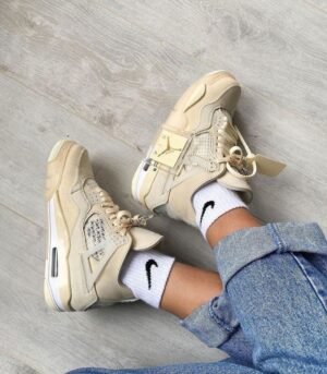 Air Jordan 4 Off-White Sail (Women's)
