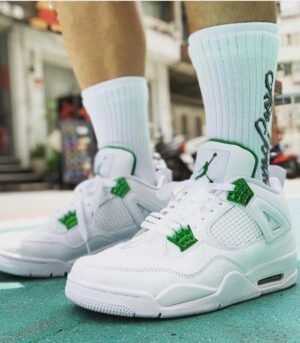 Air Jordan 4 Retro Vert Métallique