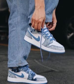 Air Jordan 1 Low Washed Denim