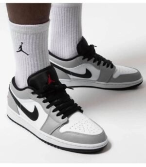 Air Jordan 1 Low Gris Fumée clair